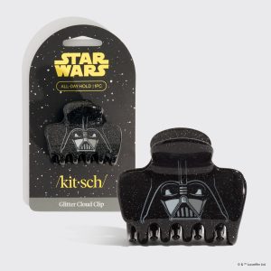 Star Wars? & Kitsch Glitter Cloud Clip in Darth Vader