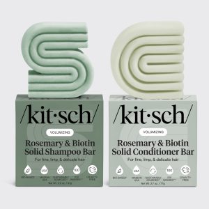 Rosemary & Biotin Volumizing Shampoo & Conditioner Bar Combo